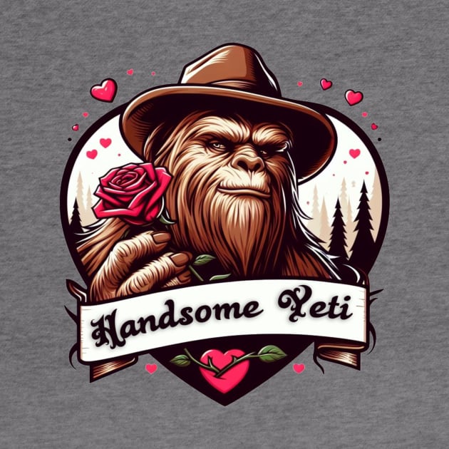 Handsome Yeti by WolfeTEES